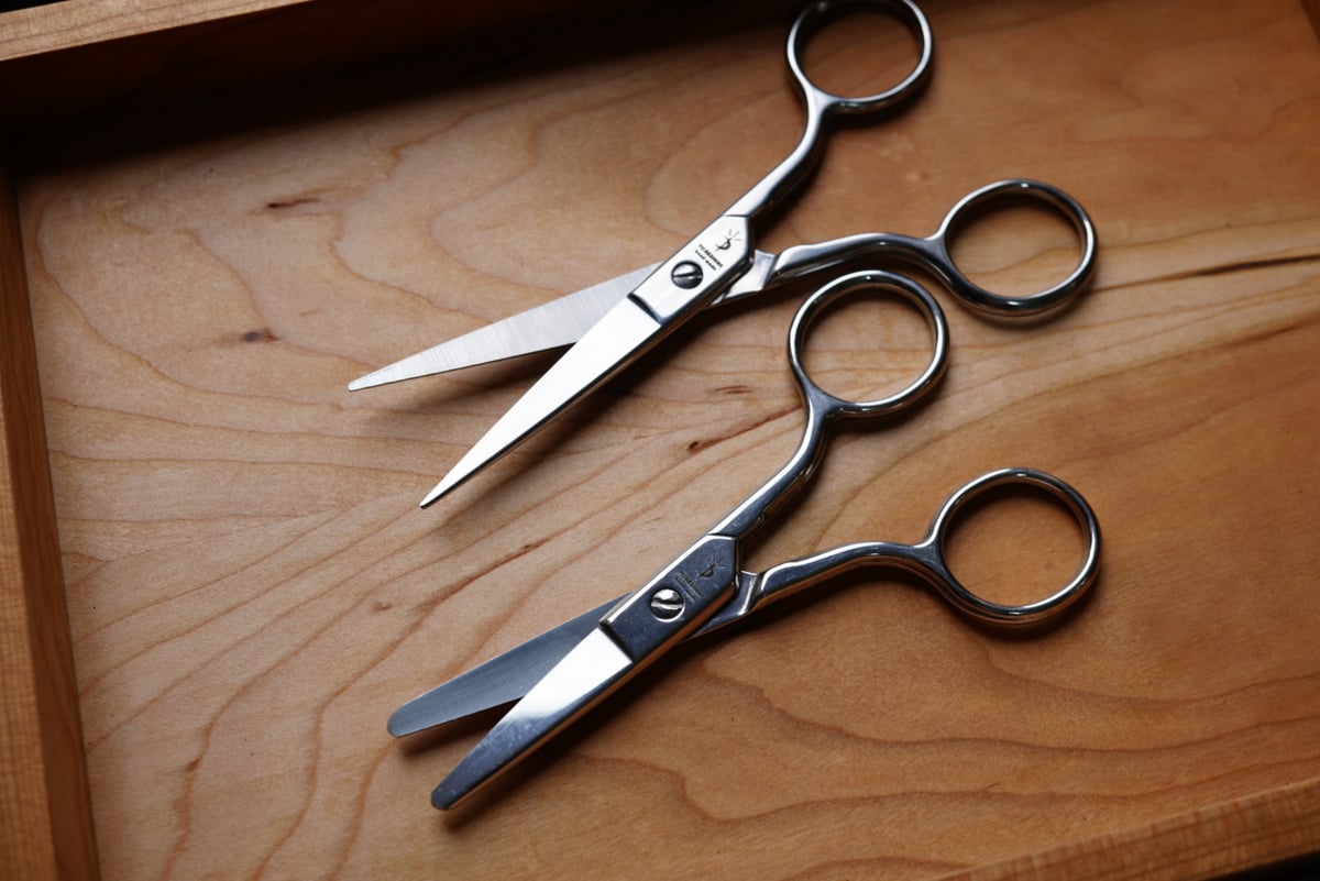 YORKSHINE糸切ばさみ(2種) | at Leather Works レザークラフトツール