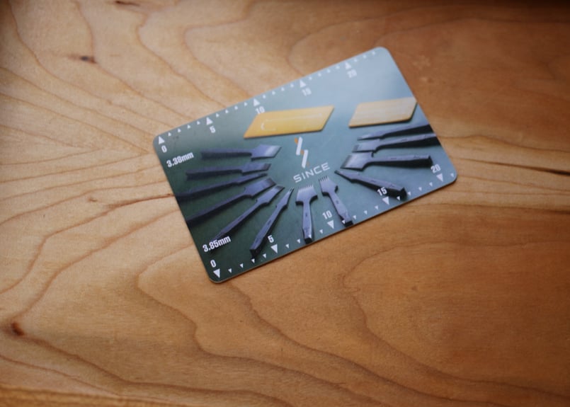 SINCEツール菱目打ち2.5mm 4.0mm セットレザークラフト道具