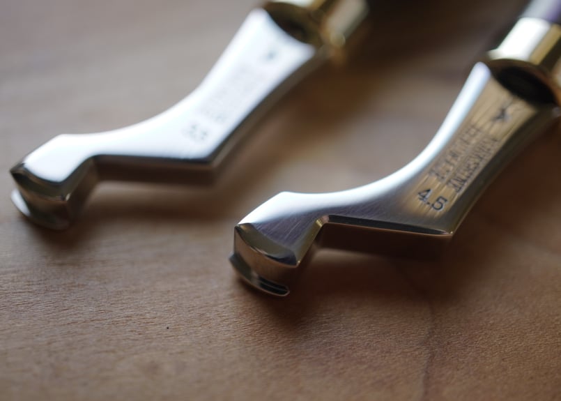 YORKSHINE 圧捻 左利き用3.5mm、4.5mm新登場！ | at Leather W