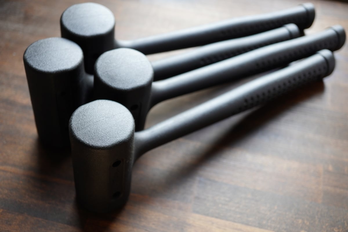 オールステンレス　トレーニングハンマー YORKSHINE ショックレスハンマー | at Leather Works レザー