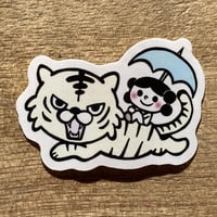 白虎ステッカー