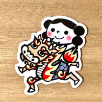 麒麟ステッカー