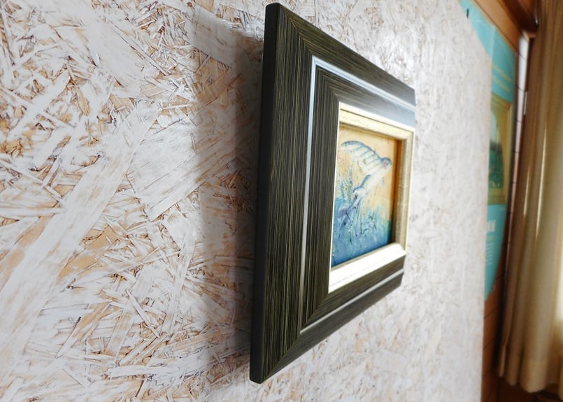 ハガキサイズ油絵「トビー」 | Tsubasa KATOU