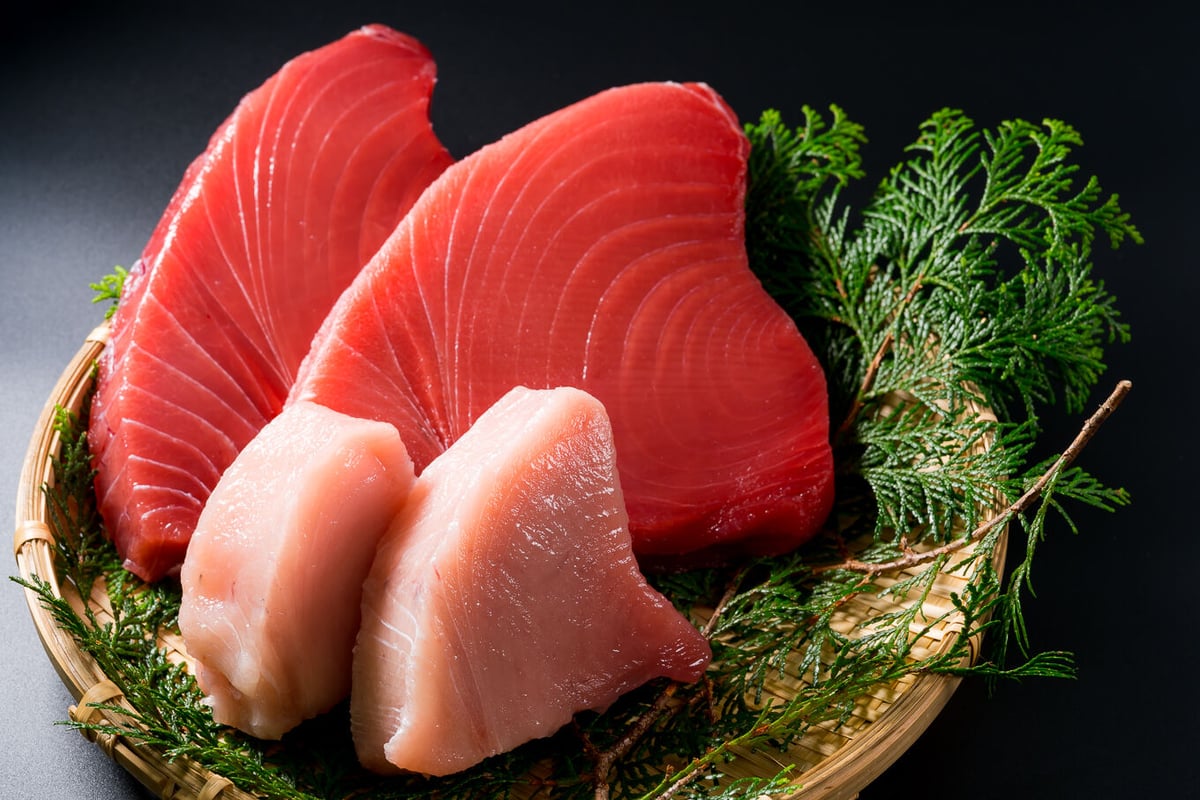 特選とろビンチョウ 250g | 美味しい天然マグロを船元直売｜長久丸の