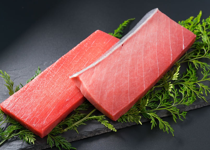 本マグロ中トロ 【お刺身用柵】 | 美味しい天然マグロを船元直売｜長久