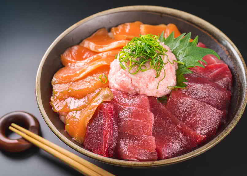 長久の切れてる本マグロ 赤身 150g【天然本マグロ使用