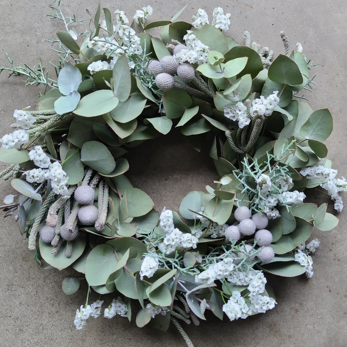 ドライフラワーナチュラルリース Lサイズ | FlowerWorksSEKIKAWA