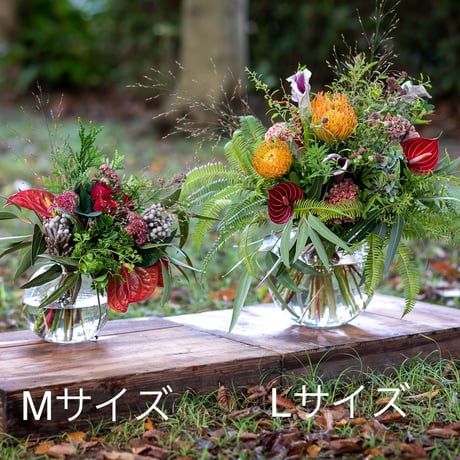 フローリストからの季節の便り  /  M【定期便】