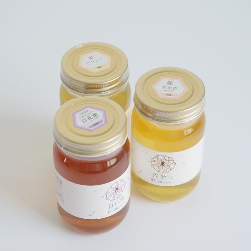 クマ様　日本蜜蜂　はちみつ　3種セット　900g クマ様 日本蜜蜂 はちみつ 3種セット 900g - メルカリ