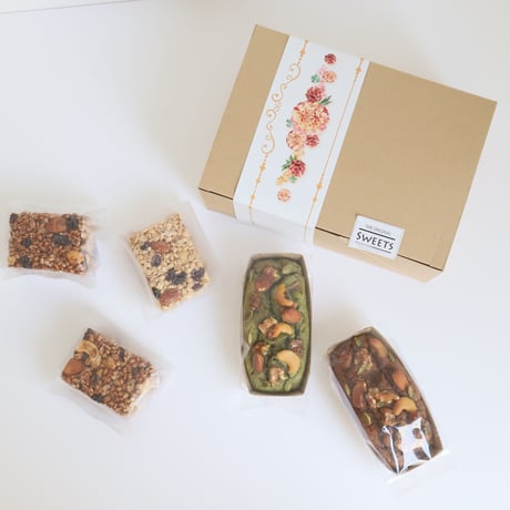 【ラマリー】グルテンフリーフィグ入りもち大麦パウンドケーキセット（ココア・抹茶）※クール便