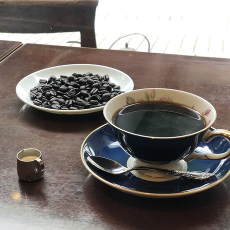 【コーヒーハウス かこ】自家製フルーツコンフィチュール2種＆ブレンドコーヒーセット