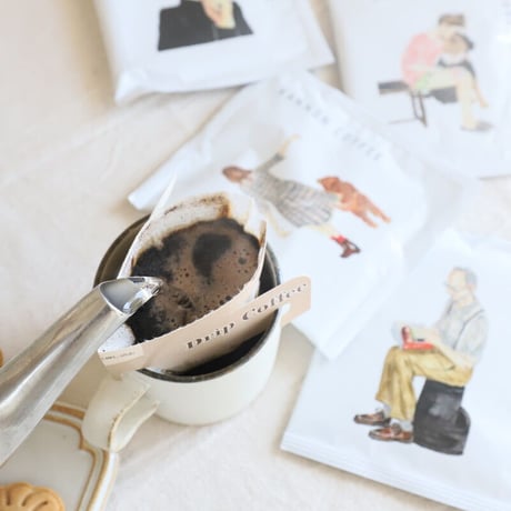 【KANNON COFFEE】カンノンコーヒー オリジナルギフトBOX（トートバッグ・ドリップバッグ・カフェオレベース・しゃちほこクッキー）※ケリーストア限定