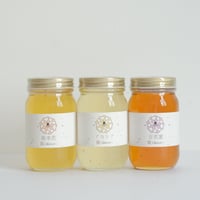 【舘養蜂場本店】 人気3種類の国産九華はちみつセット（300g×3本）