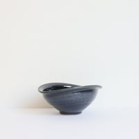 【翠窯（すいよう）】 小さなカレー皿baby 黒瑠璃
