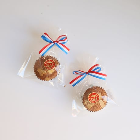 【洋菓子・喫茶ボンボン】くまちゃん巾着&焼き菓子15個詰め合わせセット
