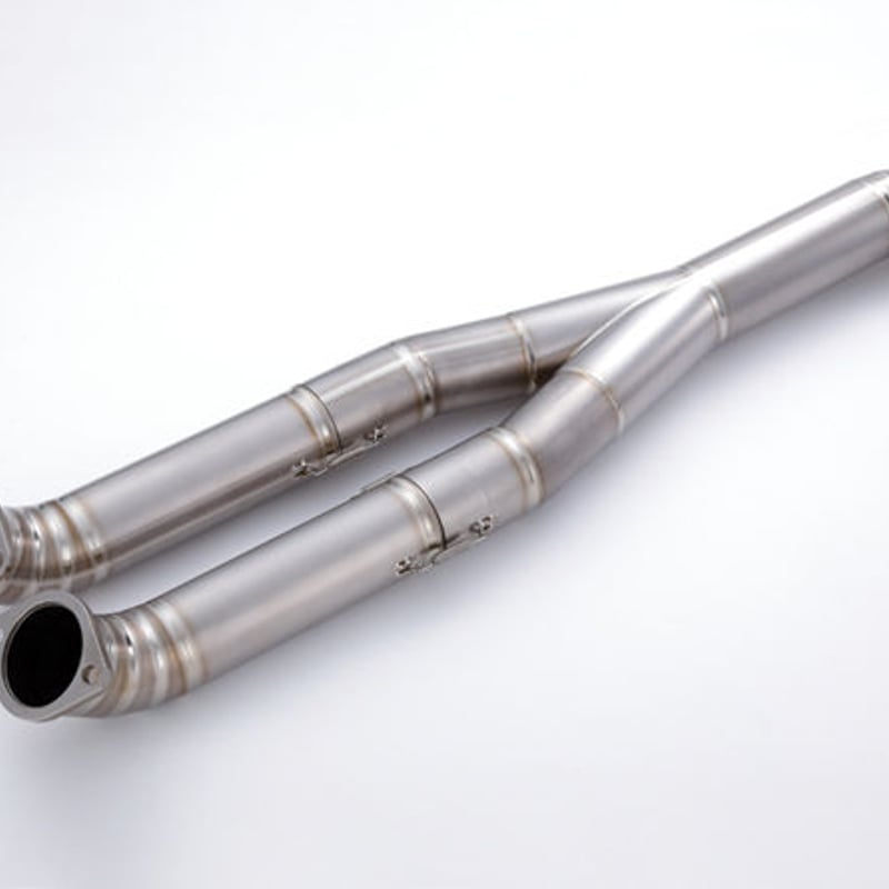 R35 RH9 Φ90＆純正マフラー対応 チタンY字パイプ | アートテック花塚