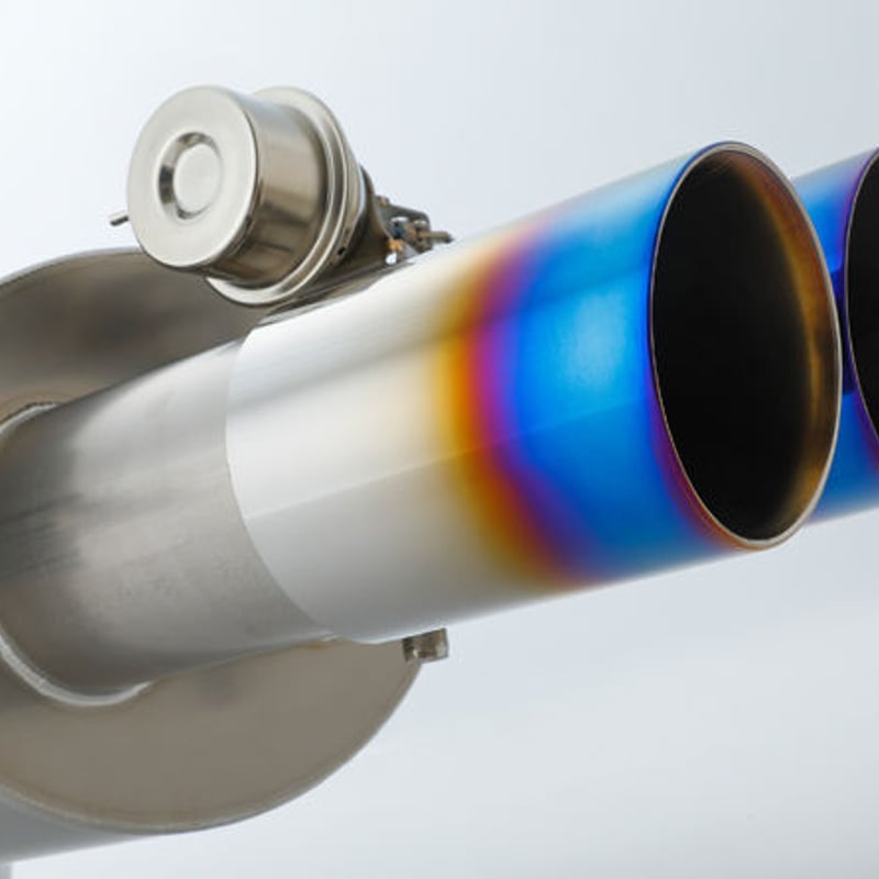 R33 GT-R V1 Φ90フルチタンマフラー [消音バルブ搭載モデル] | アート  