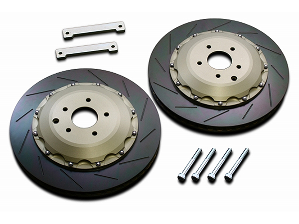 R35 GT-R用 ブレーキローターKIT リア（M/C前後用） Φ400 オフセット式