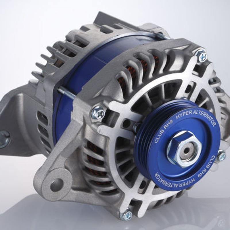 ADVANCE ブラックオルタネーター 12V 130A シルビアs14/s15 ADVANCE ブラックオルタネーター 12V 130A シルビアs14/s15