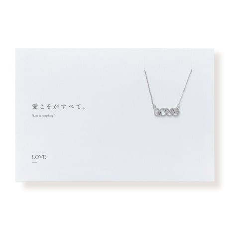 LOVE（サークル） | ネックレス | L-026