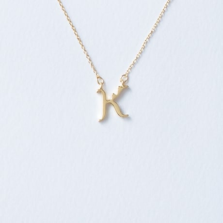 イニシャル K | ネックレス | L-008