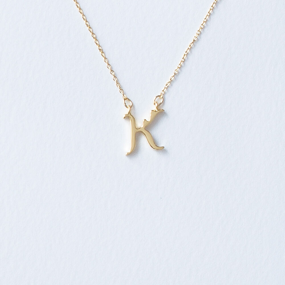 イニシャル K | ネックレス | L-008 | 【公式】5108/コトバ イニシャル K | ネックレス | L-008 | 【公式】5108/コトバ