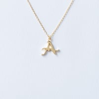イニシャル A | ネックレス | L-001