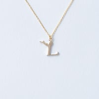 イニシャル L | ネックレス | L-009