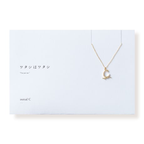 イニシャル C | ネックレス | L-002