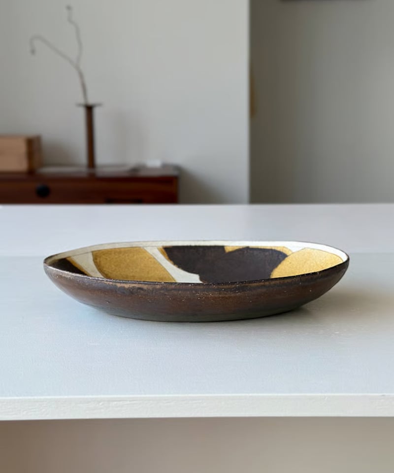 市岡泰 四角丸のボウル 四角丸のボウル(長L) / 市岡 泰 | galeriekaigetsu online shop