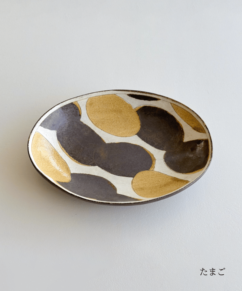 四角丸のボウル(長L) / 市岡 泰 | galeriekaigetsu online shop