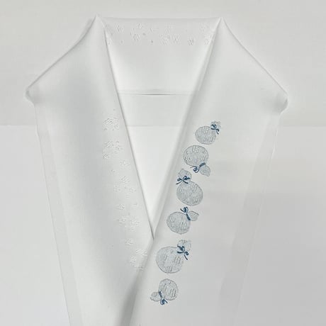 オリジナル刺繡半衿『六瓢箪』
