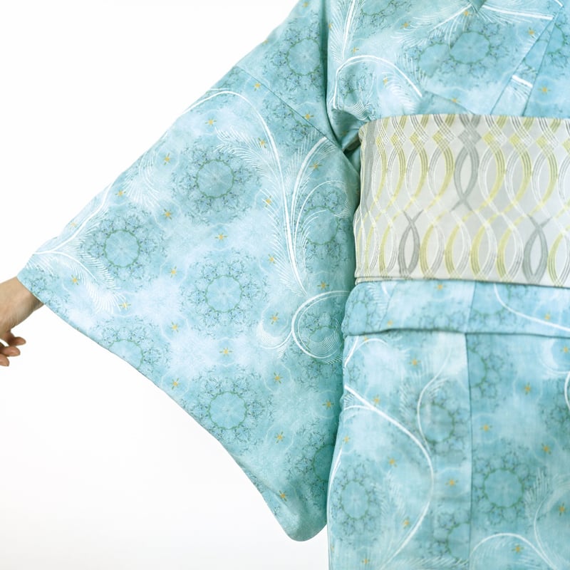 59kimono『ブルームフロスト』グリーン | ひつじや 