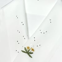 オリジナル刺繍半衿『たんぽぽ』