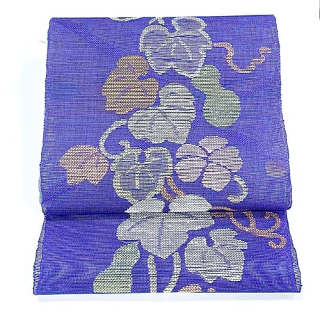 帯屋捨松　夏帯　カラフル　菱紋　名古屋帯　正絹 帯屋捨松 夏帯 カラフル 菱紋 名古屋帯 正絹