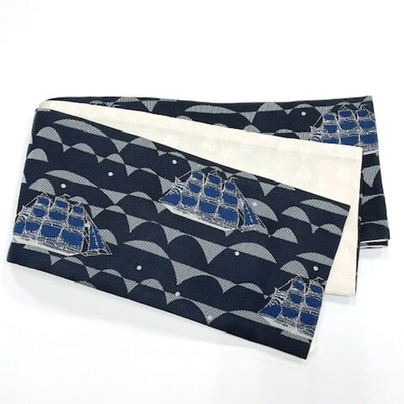 おりびと／半幅帯／ひつじ／リバーシブル おりびと／半幅帯／ひつじ／リバーシブル