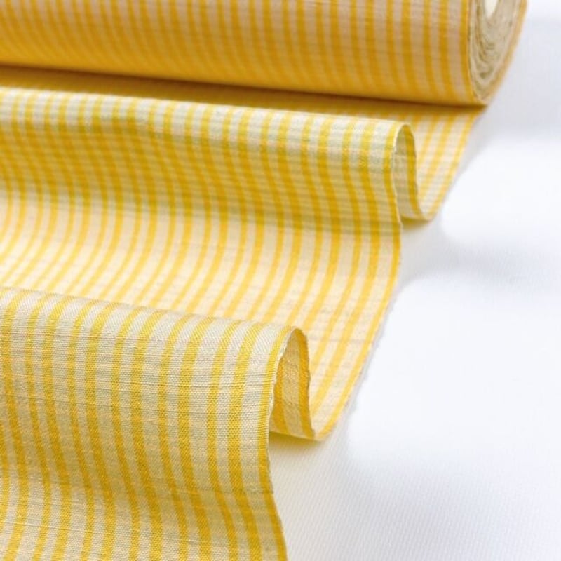 ひつじや75周年記念】桐生織 絲都のそよ風工房 御召 お仕立て代込み