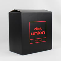 LP用ユニオンロゴ入りダンボール赤黒 (マット加工) 5箱セット (1箱約40枚収納)