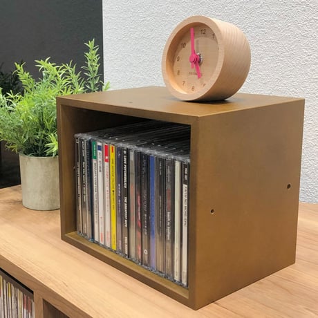 CD/DVD収納マス型ラック