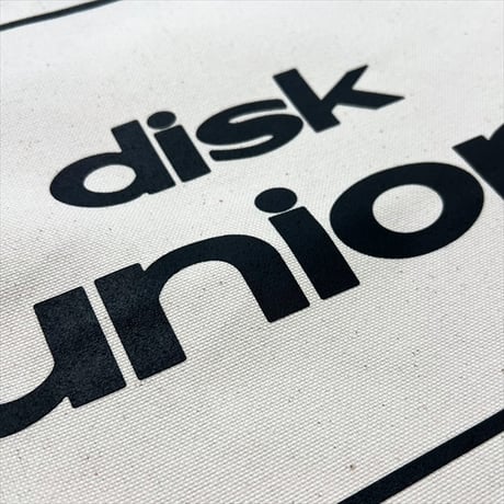 diskunion レコード トート 四角ロゴ / ディスクユニオン DISK UNION
