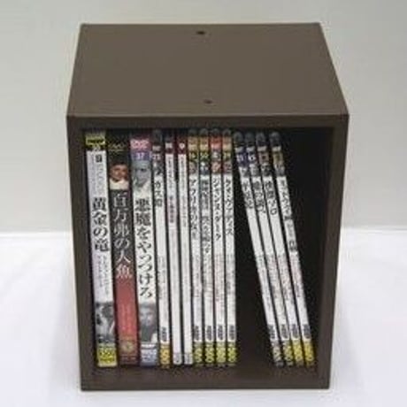 CD/DVD収納マス型ラック
