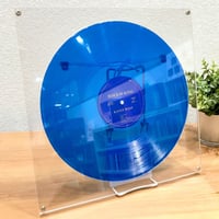 LP用円形アクリルフレーム (縁あり)