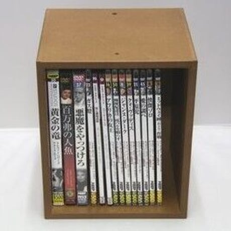 CD/DVD収納マス型ラック