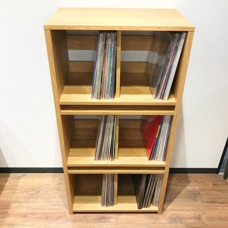 レコードラック スタッキングラック 3段 REGULAR × REGULAR × REGULAR FLAT / ディスクユニオン DISK UNION