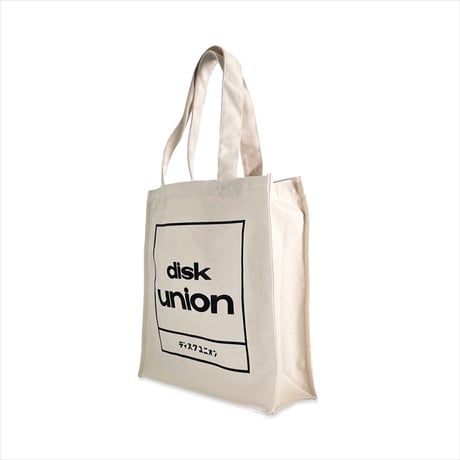 diskunion レコード トート 四角ロゴ / ディスクユニオン DISK UNION