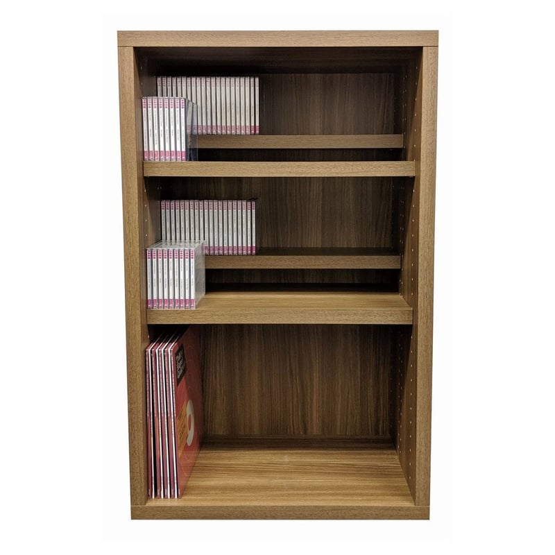 DVDラックCDラックデスクトップレコードラック回転CDラックディスク