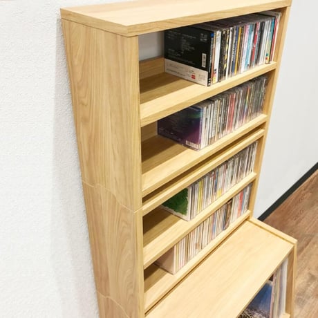 レコードラック スタッキングラック 3段 ANGLE × CD RACK × CD RACK FLAT / ディスクユニオン DISK UNION