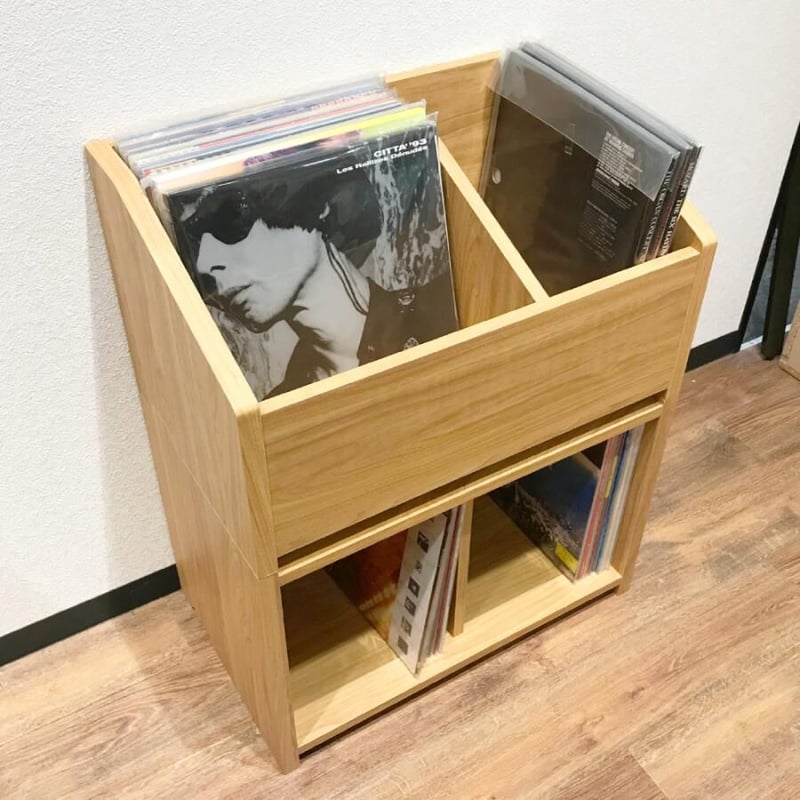 レコードラック スタッキングラック 2段 REGULAR × TOP / ディスク