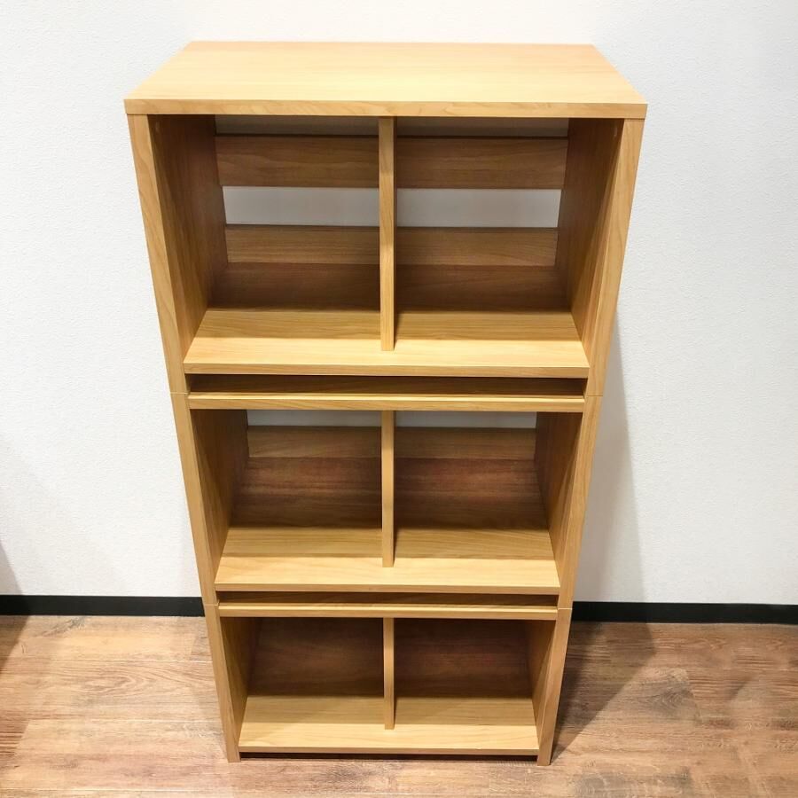 レコードラック スタッキングラック 3段 REGULAR × REGULAR