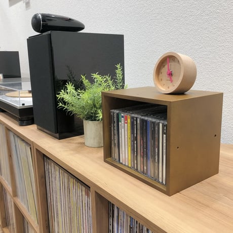 CD/DVD収納マス型ラック
